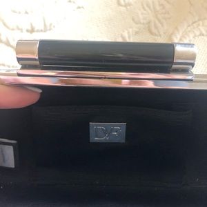 Black and gold clutch